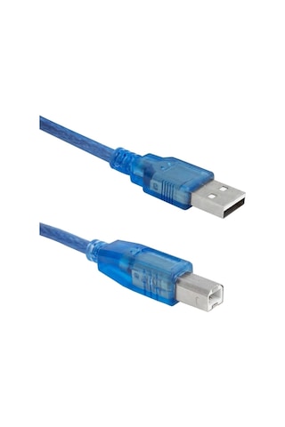 2.0 Şeffaf 10 Metre Usb Yazıcı Kablosu