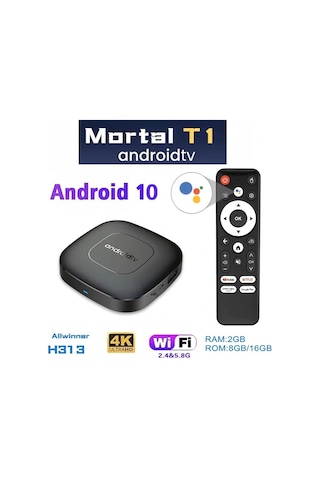 Mortal T1.android Tv Box 2gb Ram -16 Gb Hafıza Android 12 Tvbox 5570