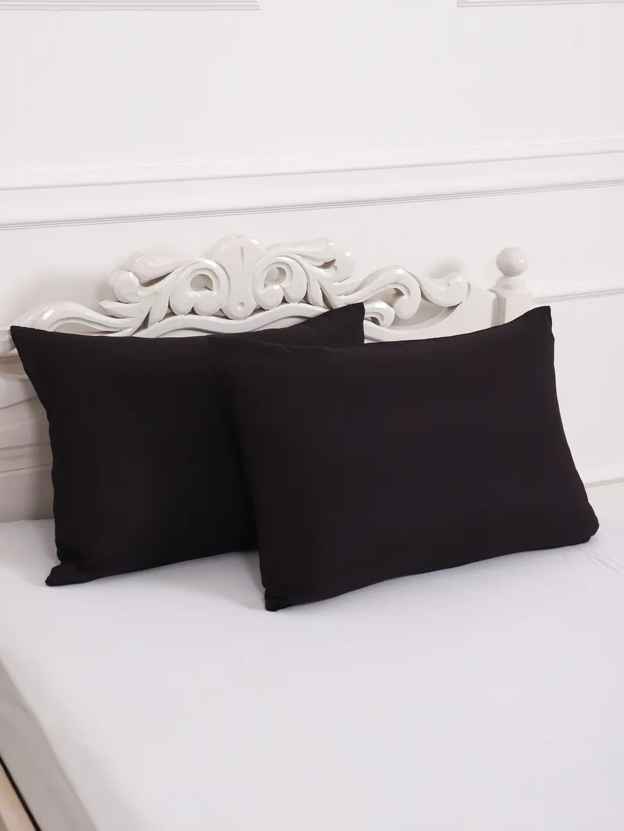 Inteteks Fermuarlı Polisi Na Yastık Kılıfı 50x70 2 Adet 287665000 Siyah