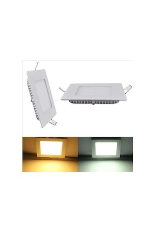 15 W Sıva Altı Kare Led Panel Beyaz Işık