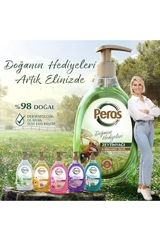 Doğanın Hediyeleri Bal & Pamuk Çiçeği Sıvı Sabun 3000 G