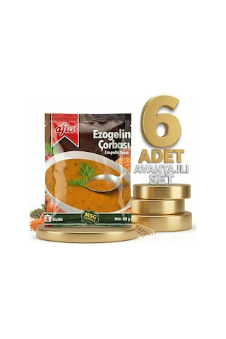 Afia Ezo Gelin Çorbası 80 Gr 5 Alana 1 Bedava