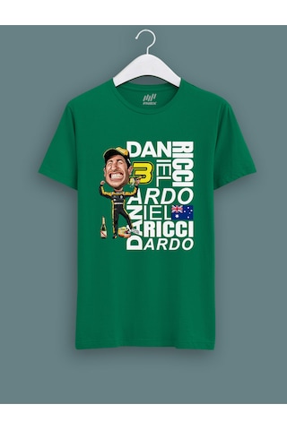 Fnbx Daniel Ricciardo Style T-shirt Yeşil