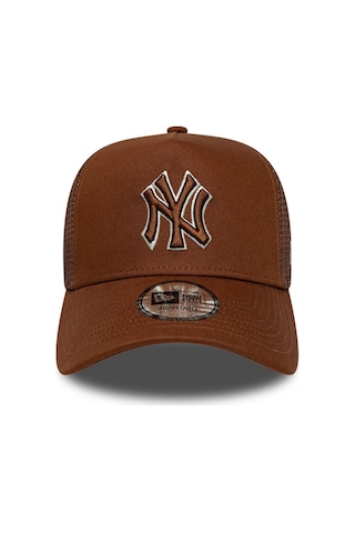 New Era Outline Ef Trucker Neyyan Daultc Unisex Kahverengi Şapka-23927