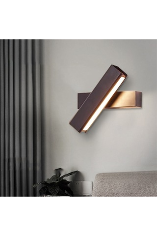 Yatak Odası Başucu Duvar Lambası Dönen Duvar Lambası A Siyah