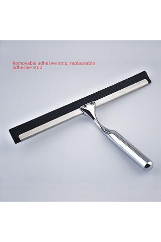 Yaozixa Ev İçin Çelik Ve Çinko Alaşımlı Cam Temizleyici, Tek Taraflı Silme, Sürgülü Tutucu, A Modeli Siyah Jantlı Kutu 40 Adet Diğer