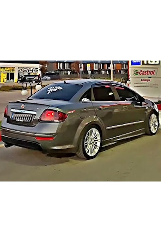 Fiat Linea M Marşpiyel - 2008 - 2017 Boyasız Fiberglass