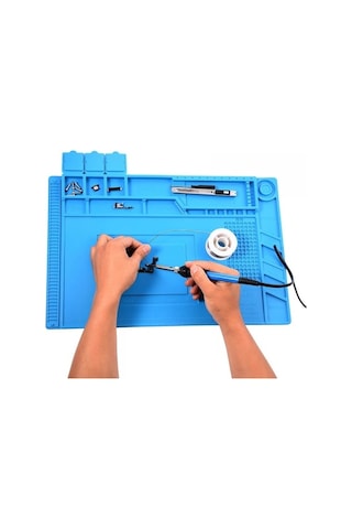 S160 Isıya Dayanıklı Silikon Ped Mıknatıslı Tamir Pedi 45X30Cm (245410670)