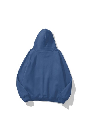 Prtnc Protonic Unisex İndigo Mavi Basic Sweatshirt Hoodie İndigo Mavi