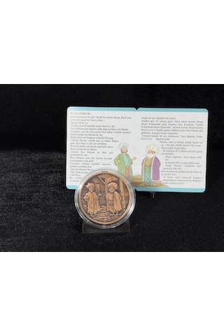 2021 Nasreddin Hoca No. 7 "kazan Doğurdu" Sertifikalı Bronz Hatıra Parası