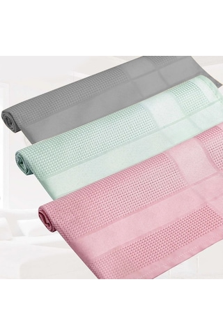 Mcg İz Bırakmayan Mikrofiber Temizlik Bezi 3'lü Set Cam Ve Ayna Silme Toz Alma Temizlik Bezi Renkli 27814010