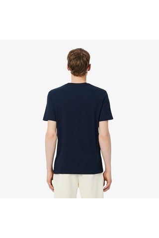Lacoste Th0888-166 Erkek Tişört Lacivert