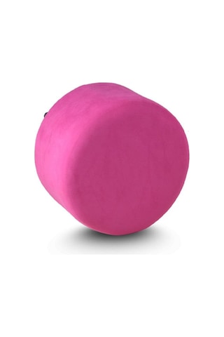 Circle Pembe Kumaş Puf Ofis Koltuk Pembe