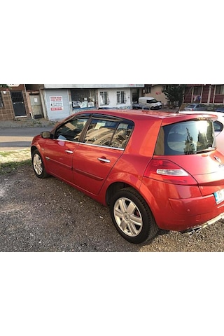 Renault Megane Hb 2 Krom Cam Çıtası 2002 - 2012 4 Prç.