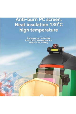 Dancemonkey Güneş Enerjili Otomatik Kararan Maskesi - Yüksek Koruma Ve Hızlı Tepki