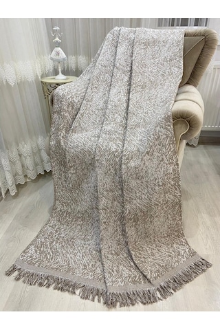 Özlü Home Kol Kapatan Lüks Pamuklu Koltuk Örtüsü 170X350