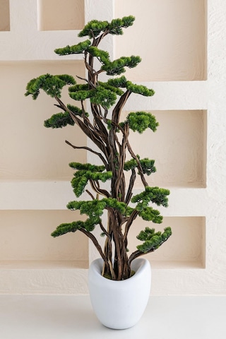 Yapay Büyük Bonsai Ağacı 200 Cm 40 Dal Renkli