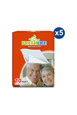 Freshlife Yatak Koruyucu Örtü 5 x 10'lu 60 x 90 CM