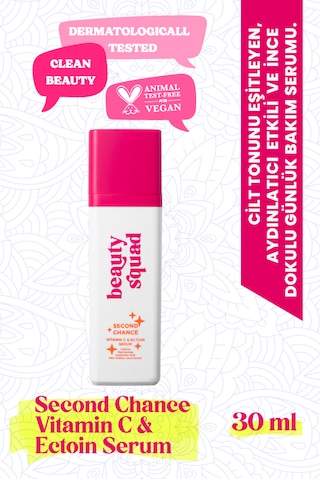 Beauty Squad Second Chance Vitamin C & Ection Serum 30 Ml