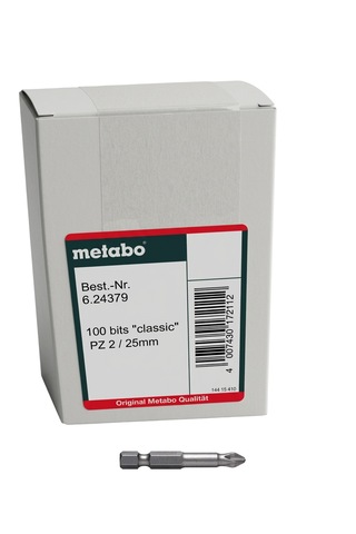 Metabo Pz2 X 25 Mm Bits Uç 100 Adet