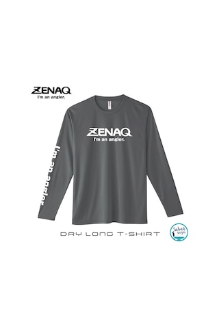 Zenaq Dry Long T-Shirt (Zenaq Logo Dark Grey / L) Çok Renkli