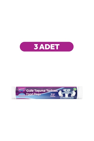 Gıda Kurban 7'li Taşima Torbası 70 X 90 Cm Üçlü Paket