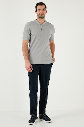 Buratti Pamuklu Regular Fit Düğmeli Erkek Polo Yaka T Shirt 5902127 Kül