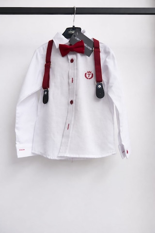Carnaval Wear Keten Papyonlu Takım Bordo