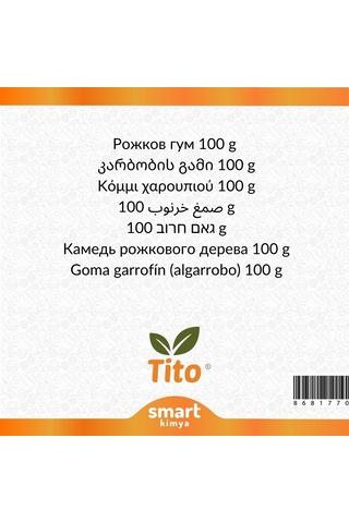 Tito Keçiboynuzu Gamı E410 100 G