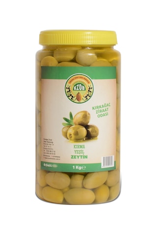 Kırma Yesıl Zeytın 1 Kg