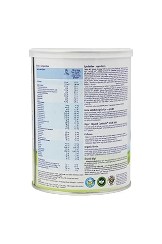 1 Organik Combiotic Bebek Sütü 350 Gr