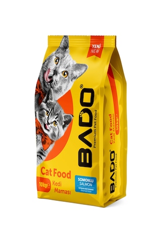 Bado Yetişkin Kedi Maması Somonlu 10 Kg