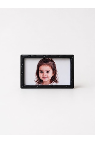 8 Adet Siyah Çerçeveli Fotoğraf Baskılı Mıknatıslı Magnet 5x8 Cm Kişiye Özel