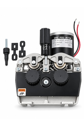 Gazaltı Kaynak Makinesi Tel Sürme Motoru Zk-76zy02 Dc 42v 90w 210 Rpm Braketli