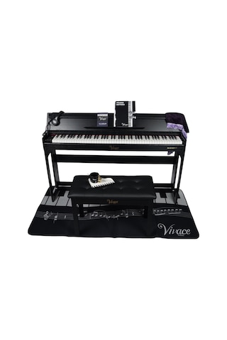 Vivace Piano Vx-d1920bk Mat Siyah Dijital Piyano Full Setli