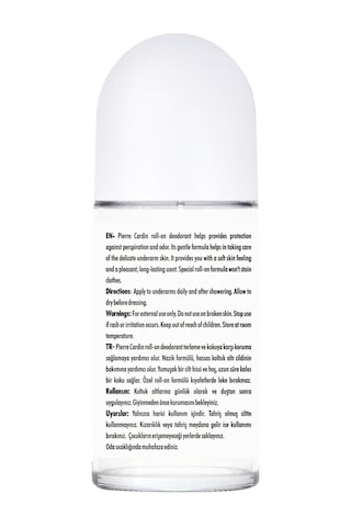 Pierre Cardin White Silky Kadın Roll-On Deodorant 50 ML