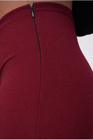Axxel Kadın Bordo 2 İplik Yüksek Bel Eşofman Pantolon-p2249 Bordo