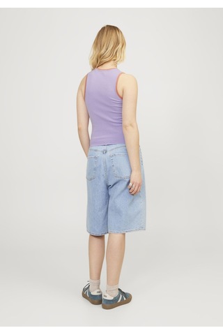 Jack & Jones Kadın Bisiklet Yaka Bluz - Evelyn 12254344 Lilac Breeze Mor