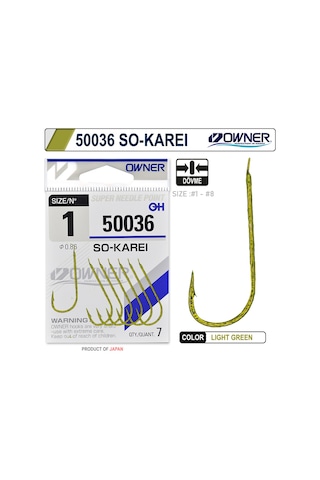 Owner 50036 So- Karei Light Green Olta İğnesi 4