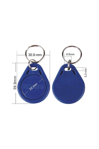 Barfas BG0606 Proximity 125Khz Anahtarlık 100'lü