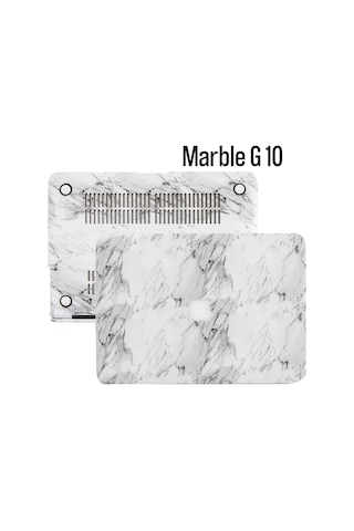 Macbook Air Kılıf 13 İnç F.marble01 Eski Usb'li Model 2010-2017 A1369 A1466 İle Uyumlu Marble G 10