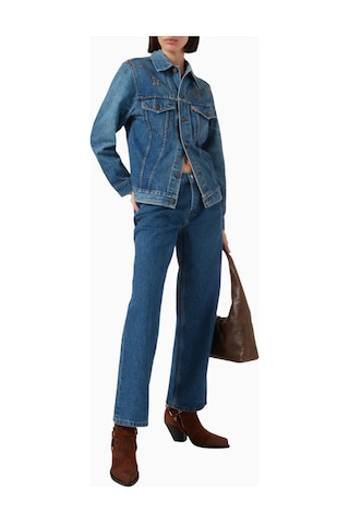 Eb Denim Rodeo Vintage Denim Ceket, Zamansız Lüks Ve Modern Americana Mavi
