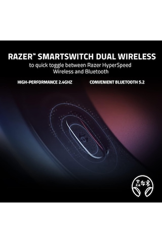 Razer Barracuda - Kablosuz Çoklu Platform Oyun Ve Mobil Kulaklık