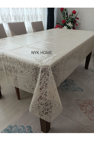 Hasır Kolay Temizlenir Pvc Şeffaf Kaplamalı Lüks Muşamba Masa Ört Hasır Kolay Temizlenir Pvc Şeffaf Kaplamalı Lüks Muşamba Masa Ört