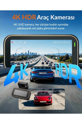 70mai Dash Cam A810 Lite Ön Kamera