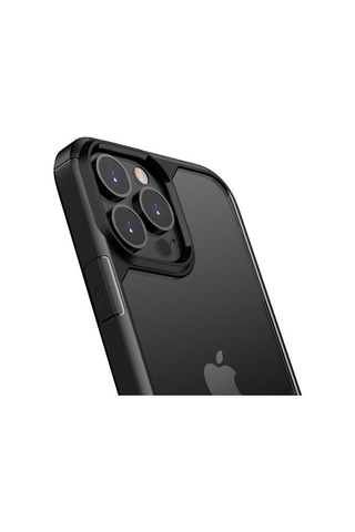 Apple Uyumlu iPhone 13 Pro Kılıf Zore Roll Kapak Siyah