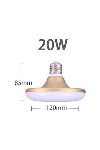 Led Ampul E27 Led Lamba 220 V Ufo Elektrik Ampulü 15/20/30/40/50 W Süper Parlak Garaj Işığı Ev Aydınlatma İçin Masa Lambaları Mutfak 20w