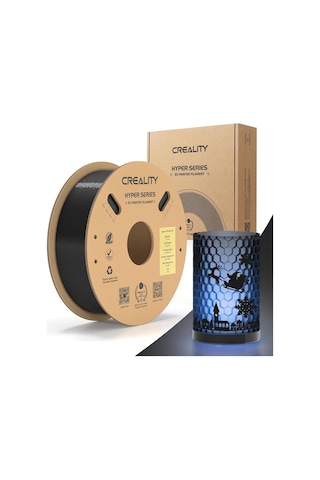 Creality Hyper Petg Siyah Filament 1.75mm 1kg - Urhanshop Gönderimli