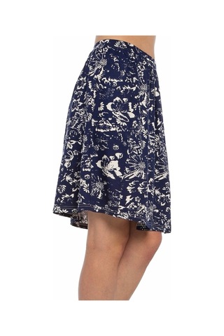 Bulalgiy Kadın Lacivert Feminen Etek - Bga137985