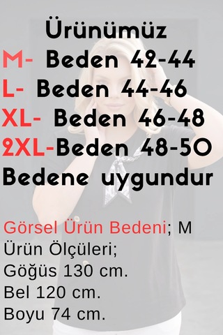 Aytemas Fularlı Düğme Detaylı Bluz Siyah